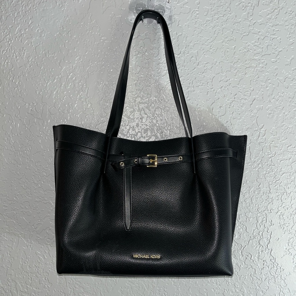 Michael Kors Emilia Large Pebbled Leather Tote Bag